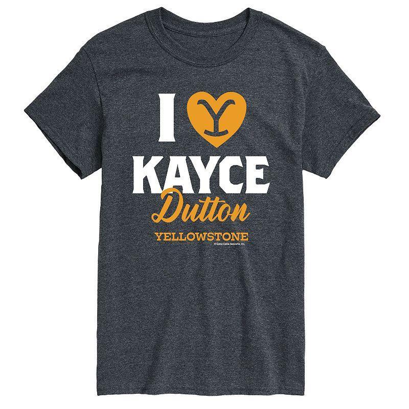 Big & Tall Yellowstone I Love Kayce Tee, Mens Product Image