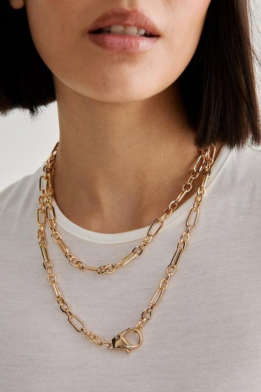 Layered Chain Necklace product image