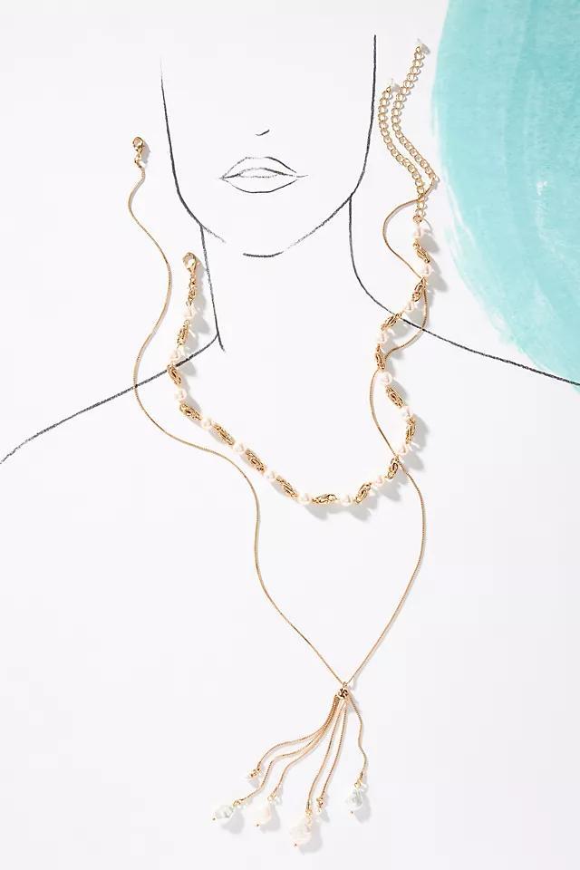 Drippy Pearl Necklace Product Image