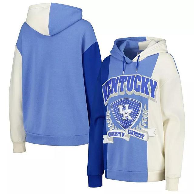 Womens Gameday Couture Royal Kentucky Wildcats Hall of Fame Colorblock Pullover Hoodie Product Image