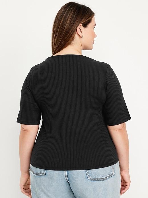 Ribbed T-Shirt Product Image