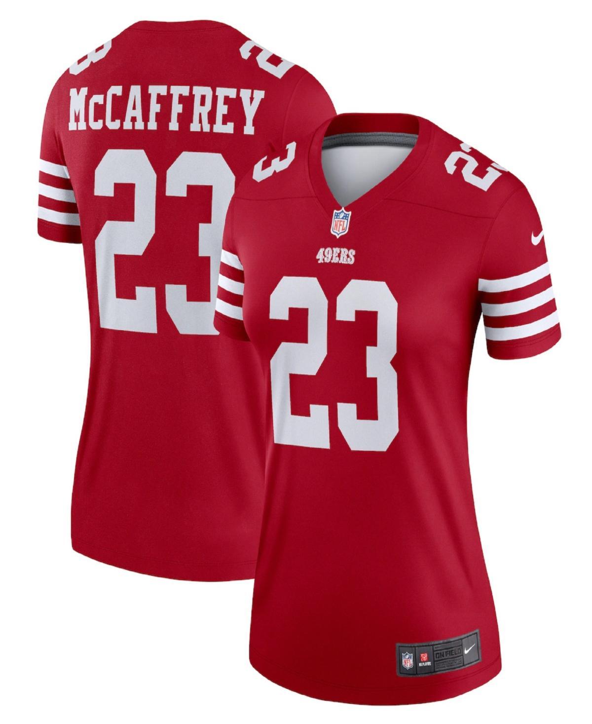 Womens Nike Christian McCaffrey Scarlet San Francisco 49ers Legend Jersey Product Image