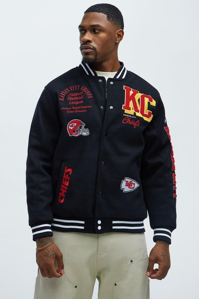 Chiefs Touchdown Jacket - Black/Red Product Image