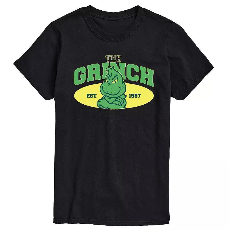 Big & Tall Dr. Seuss The Grinch Est 1957 Graphic Tee, Mens Product Image