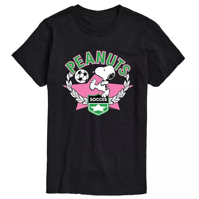 Big & Tall Peanuts Soccer Tee, Mens Product Image