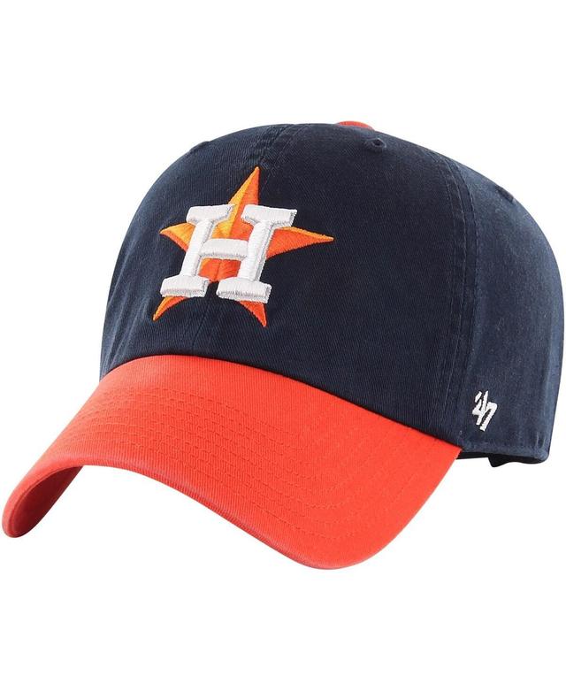 Mens 47 Brand Navy Houston Astros Clean Up Adjustable Hat - Navy Product Image