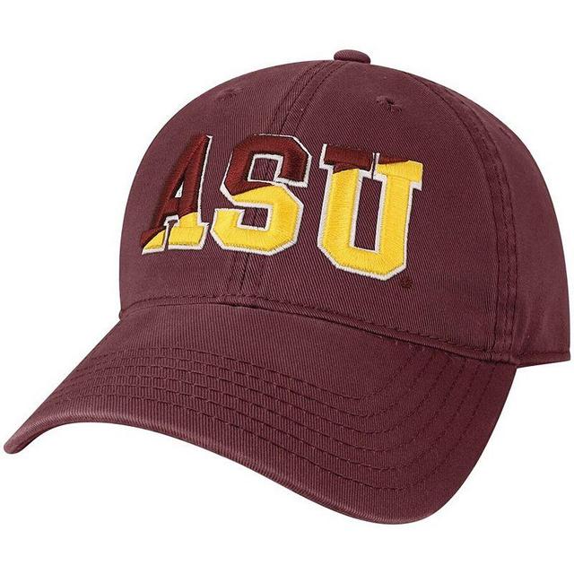 Mens Maroon Arizona State Sun Devils Varsity Letter Adjustable Hat Product Image