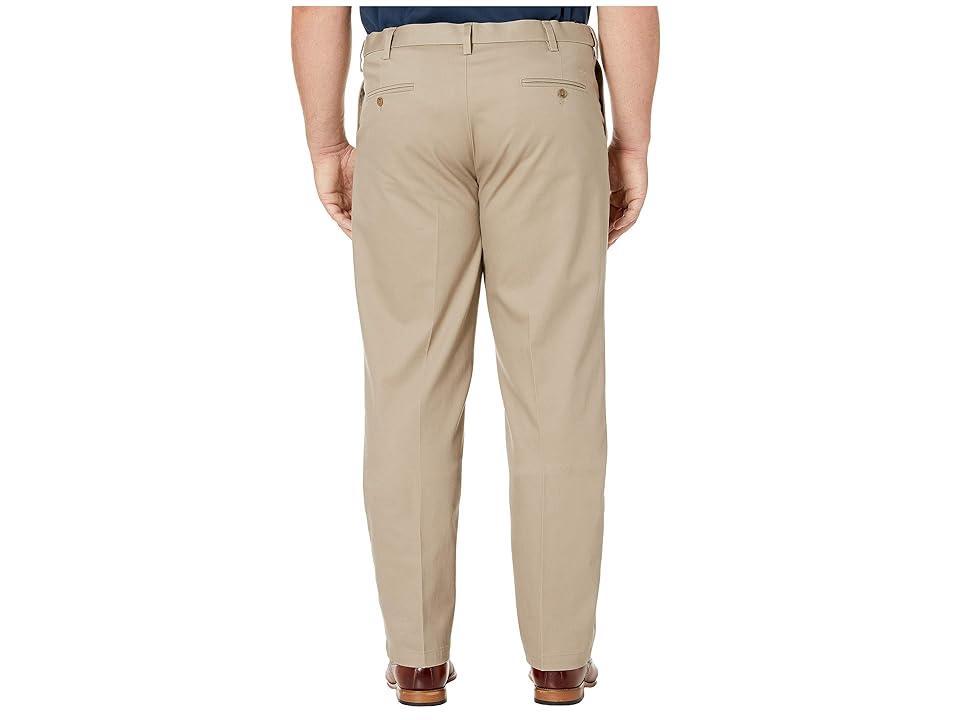 Dockers Big Tall Classic Fit Signature Khaki Lux Cotton Stretch Pants - Pleated (Timber Wolf) Men's Casual Pants Product Image