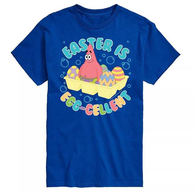 Big & Tall Nickelodeon Spongebob Squarepants Easter Egg-Celent Graphic Tee, Mens Product Image