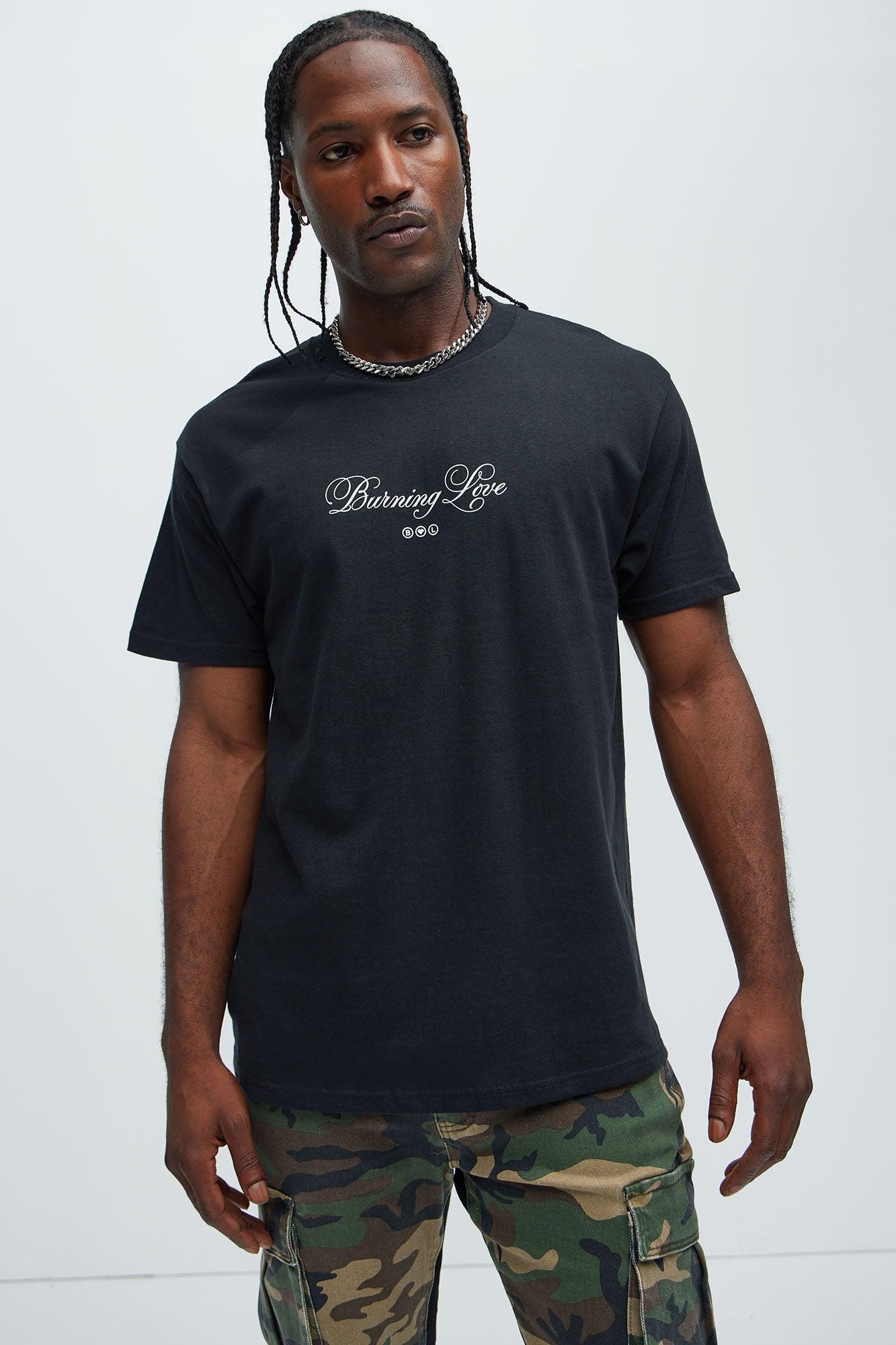 To Love Is To Burn Short Sleeve Tee - Black Product Image