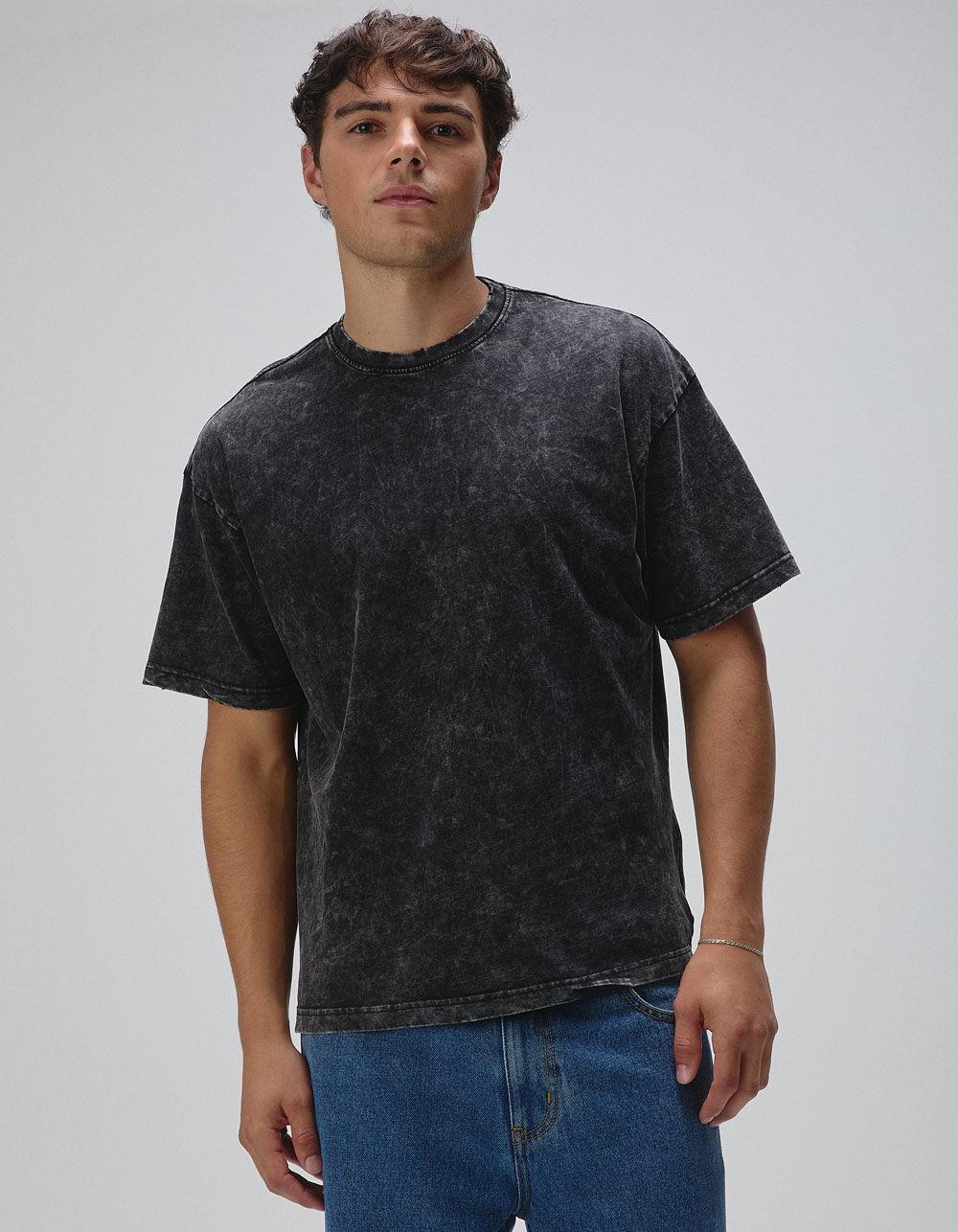 RSQ Mens Acid Wash Oversized Tee Product Image