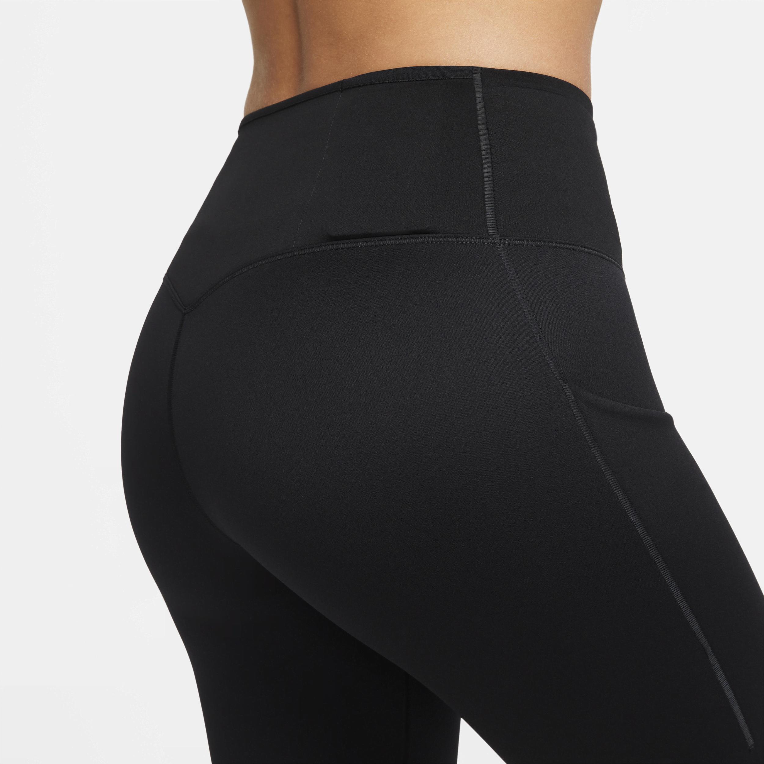 Nike Go Women's Firm-Support Mid-Rise Cropped Leggings with Pockets Product Image