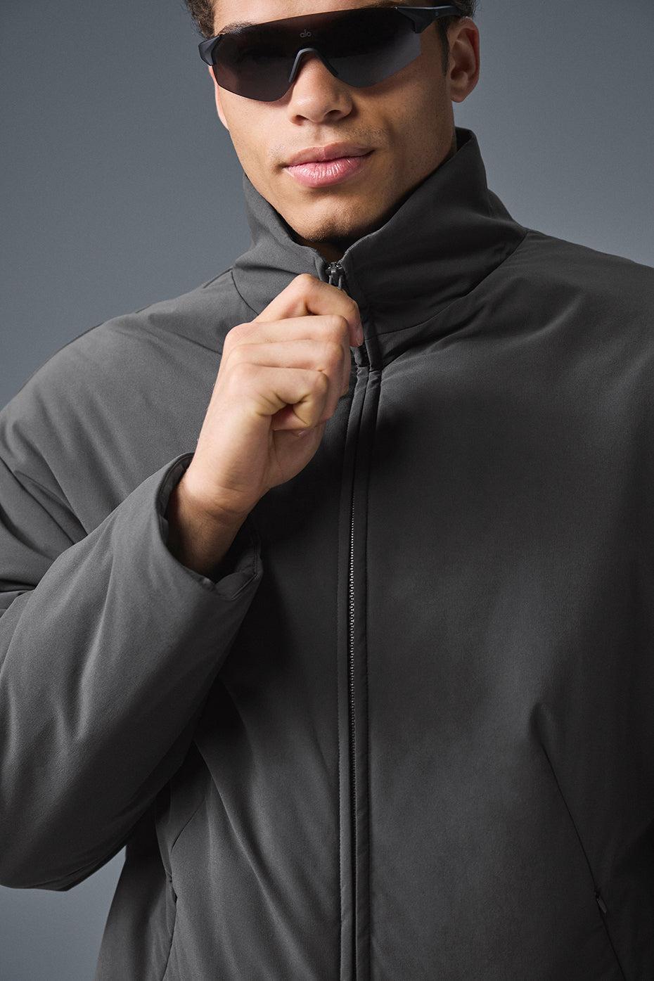 Stretch Woven Notable Jacket - Anthracite Male Product Image