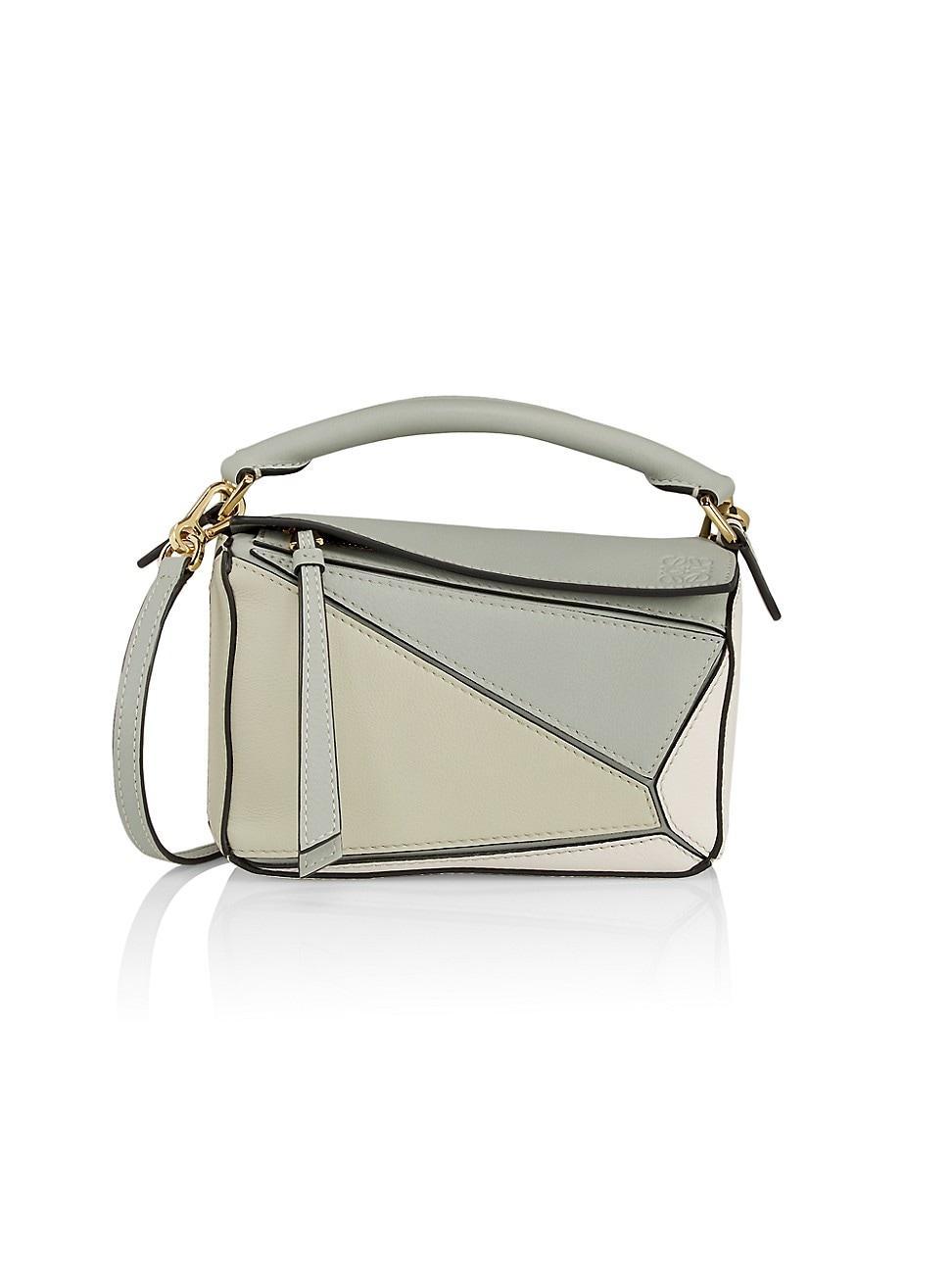 Womens Mini Puzzle Leather Bag Product Image