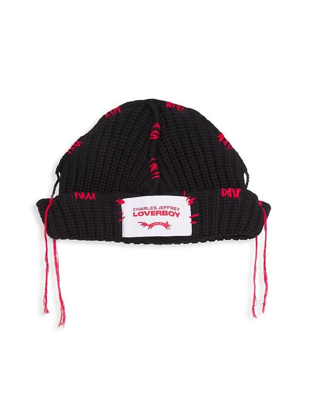 Mens Carolean Contrast Stitch Beanie Product Image