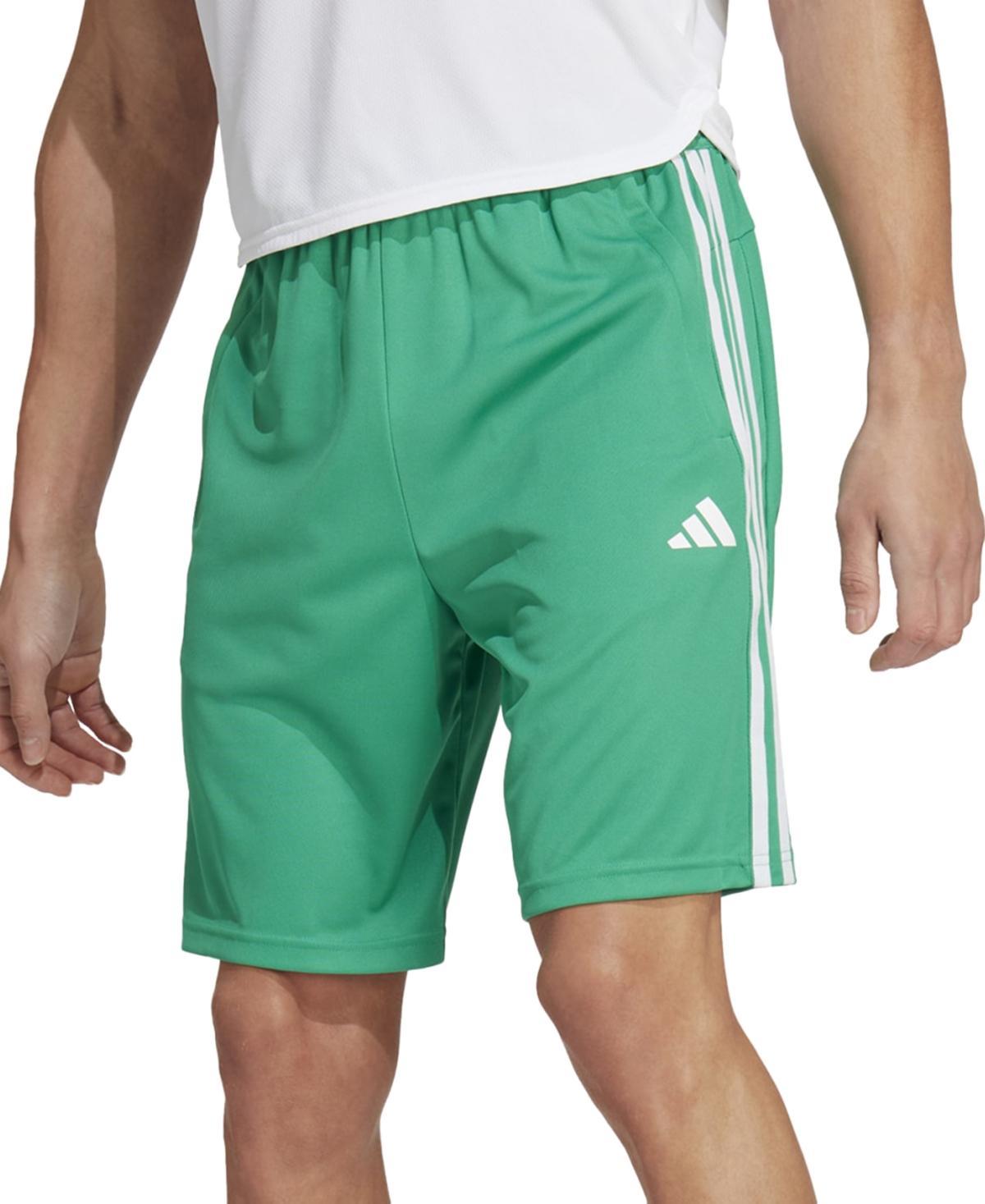 Mens adidas Train Essentials Piqu 3-Stripes Training Shorts Product Image