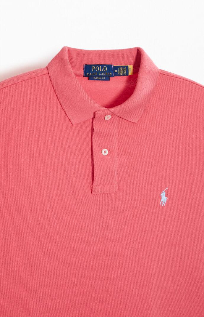 Mens Cotton Polo Shirt Product Image