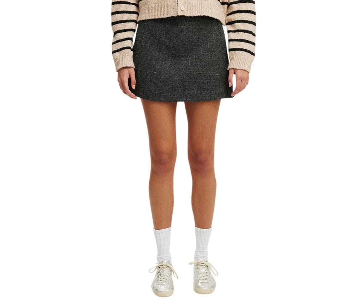 Cotton On Womens Harper Suiting Mini Skirt Product Image