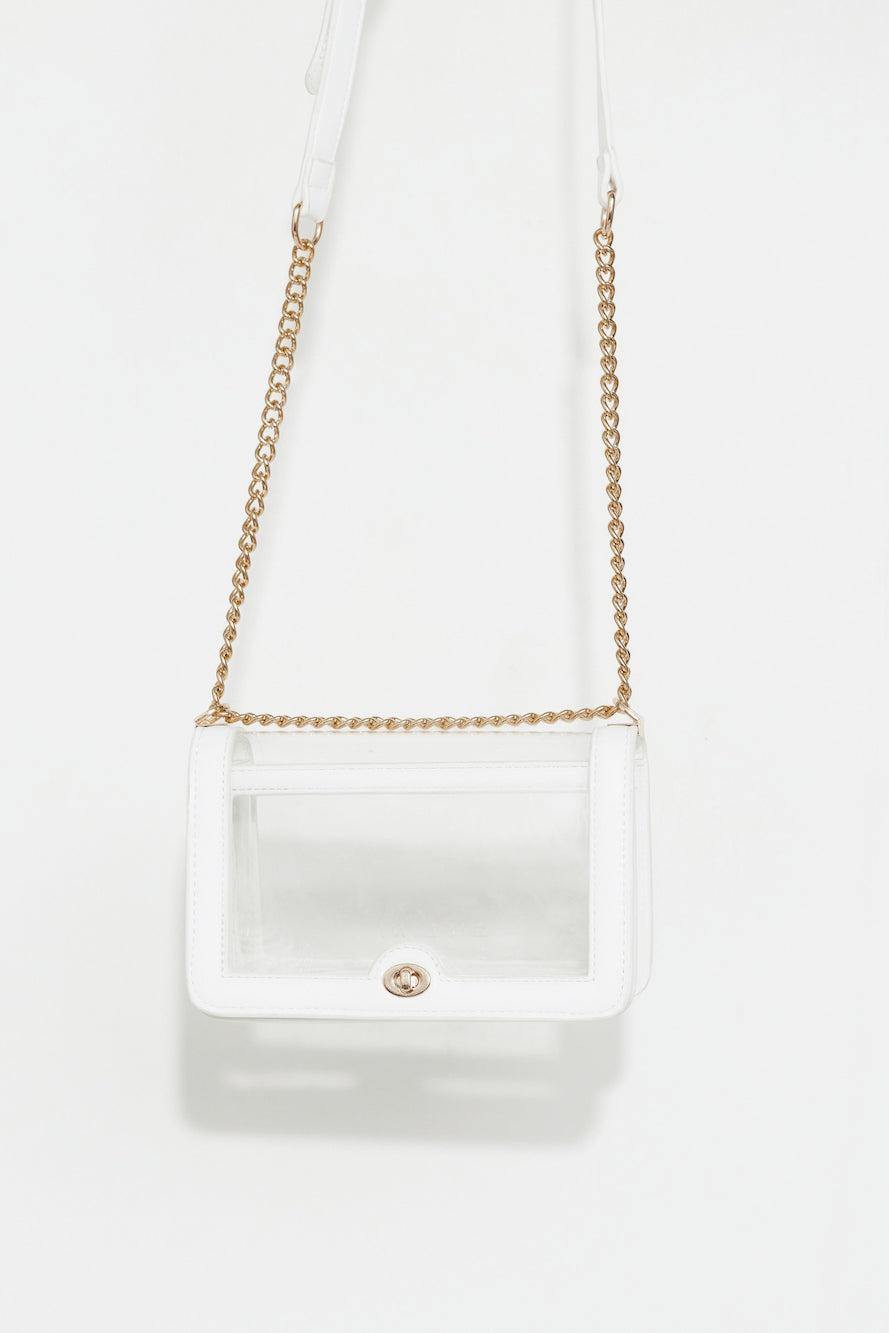 BILLINI Cara Cross Body Bag White Clear Product Image