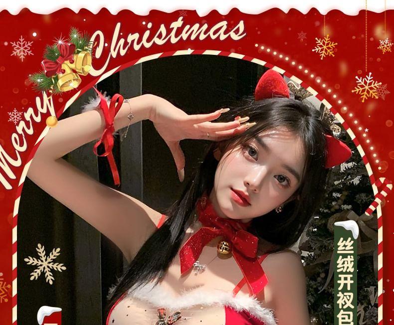 Lingerie X'mas Costume Set Product Image