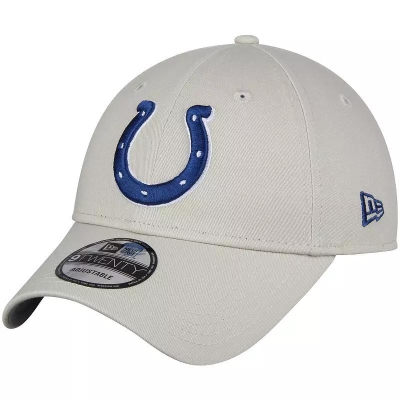 Mens New Era Khaki Indianapolis Colts Playmaker 9TWENTY Adjustable Hat Product Image