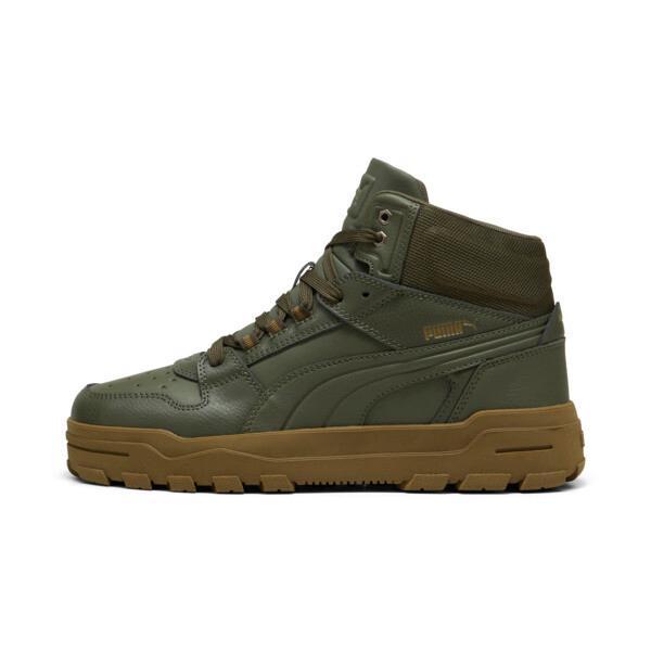 PUMA Rebound Abrupt Men's Sneakers in Dark Olive/Wild Willow/Bronze Product Image