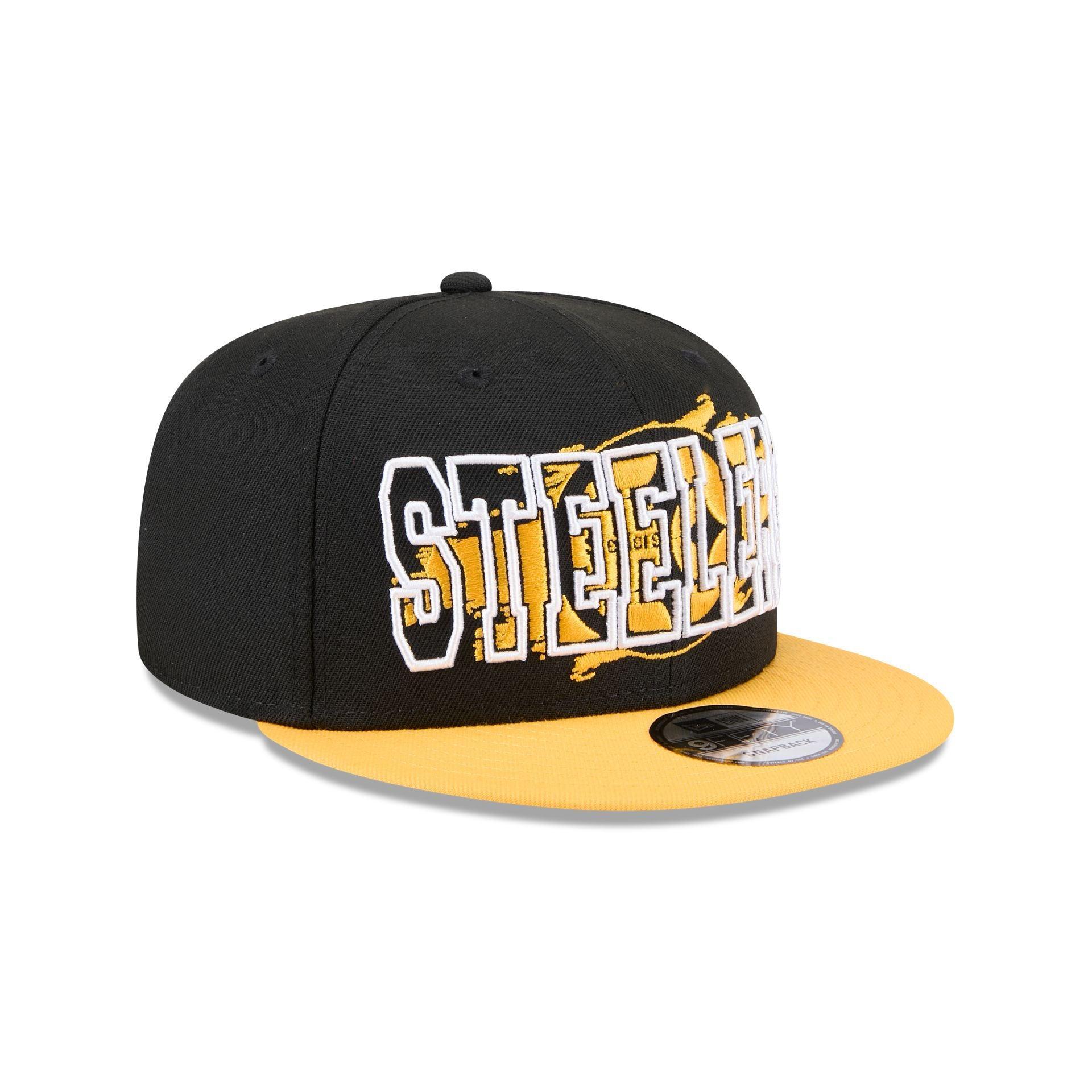 Pittsburgh Steelers Splatter 9FIFTY Snapback Hat Male Product Image