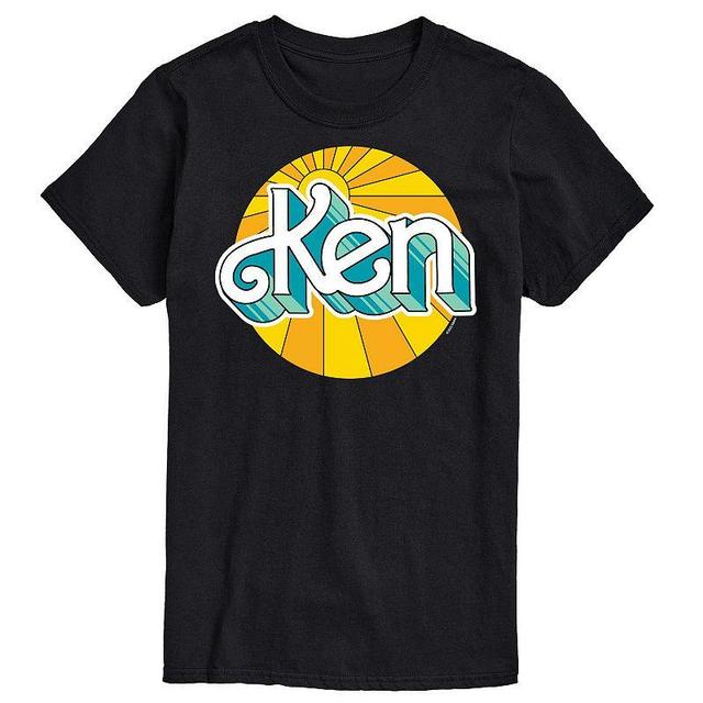 Big & Tall Barbie Ken Sunburst Graphic Tee, Mens Product Image