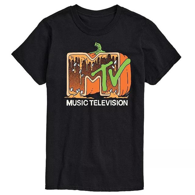 Mens MTV Pumpkin Graphic Tee Product Image