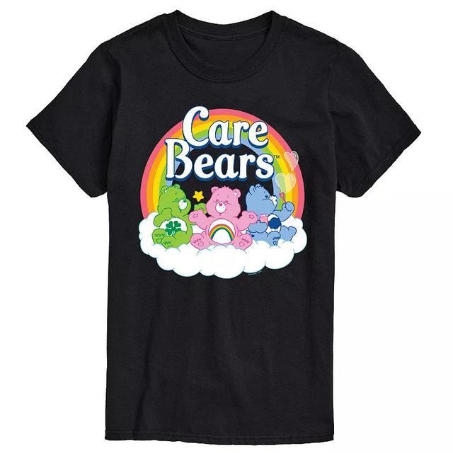 Big & Tall Care Bears Logo Group Graphic Tee, Mens Product Image