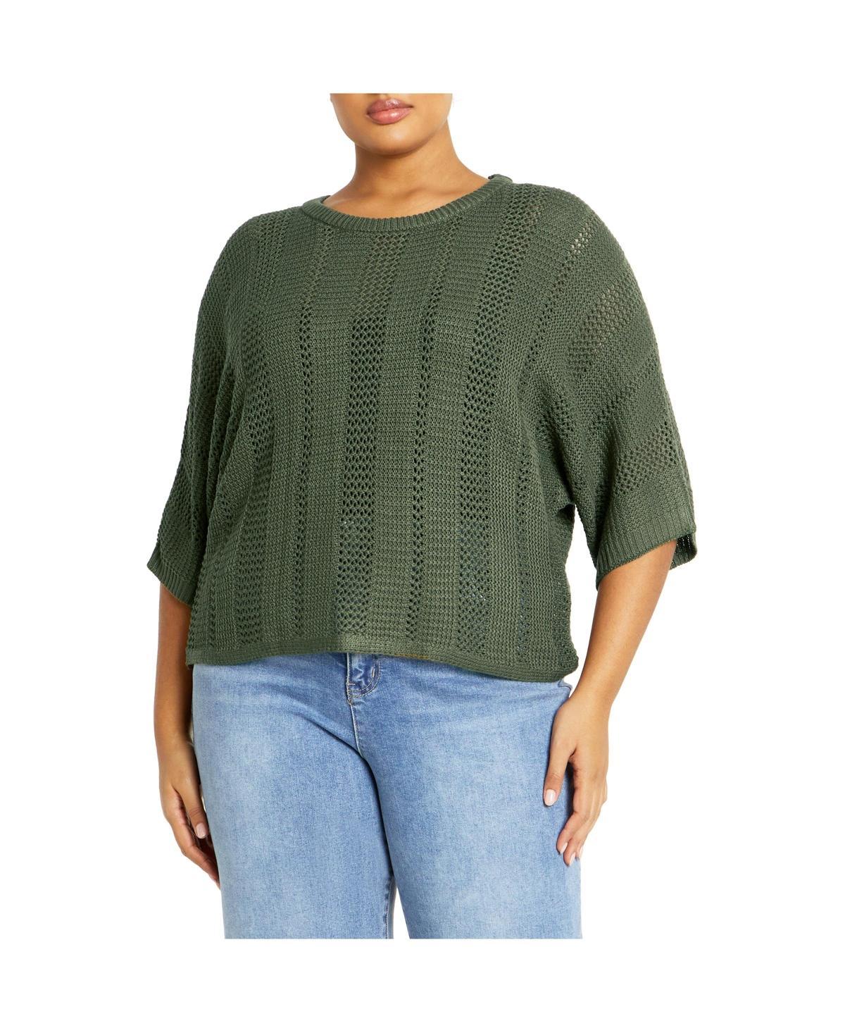 City Chic Womens Jayde Sweater Product Image