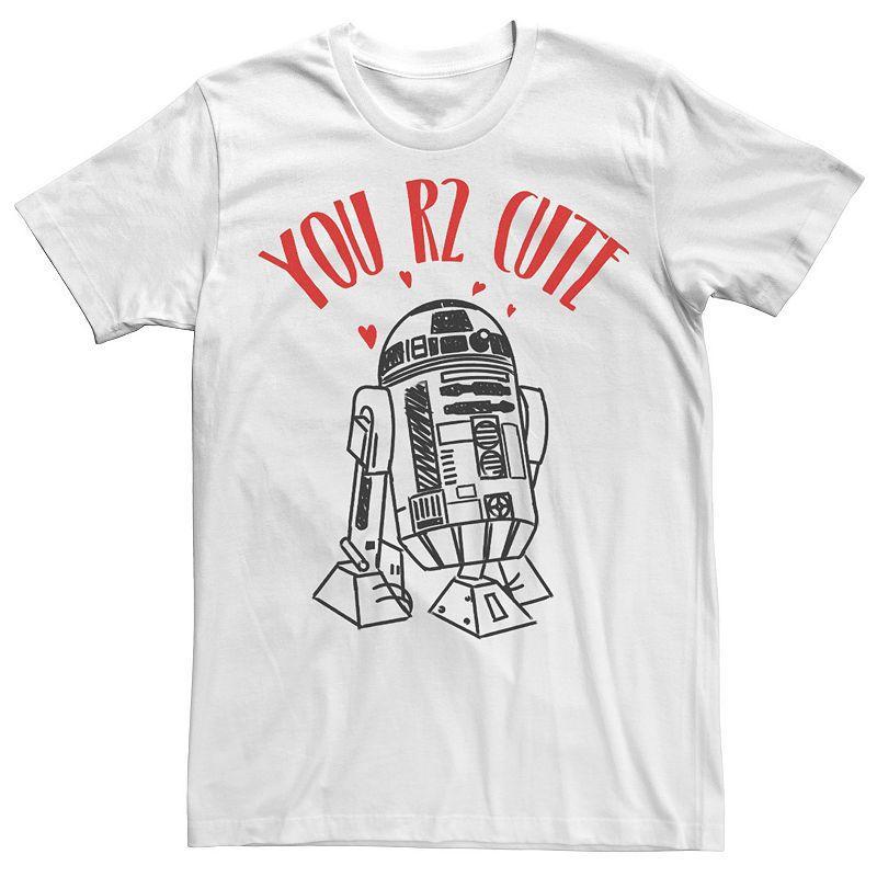 Mens Star Wars R2-D2 You Are Too Cute Graphic Tee Product Image