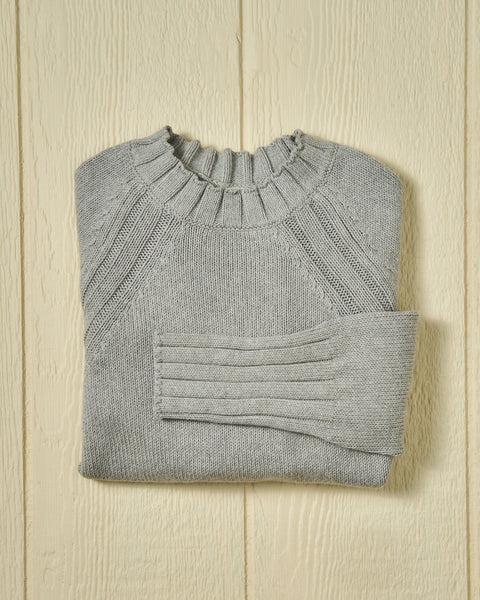 Women's Quaker Crewneck Sweater in Pearl Product Image