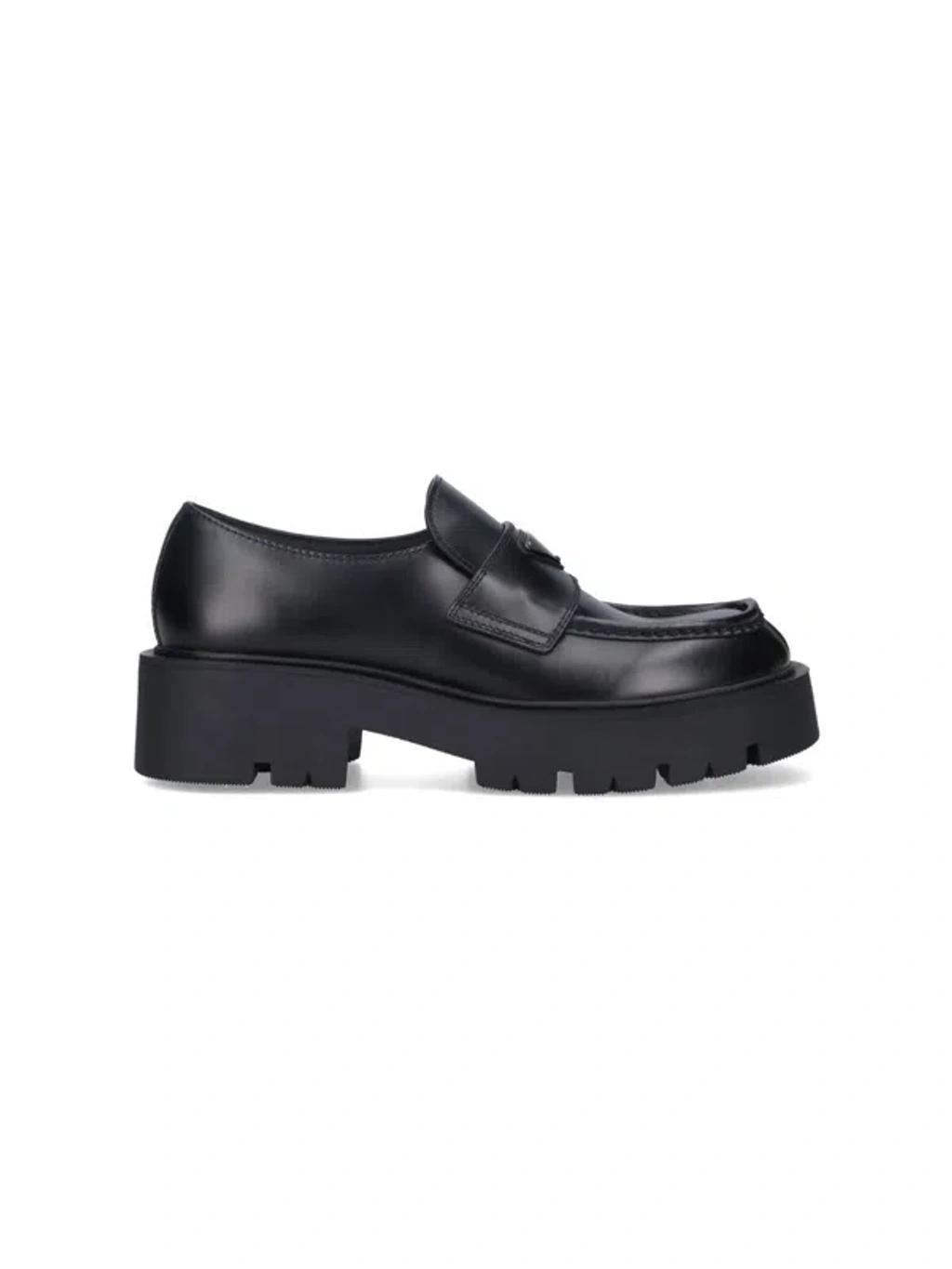 PRADA Loavers In Black Product Image