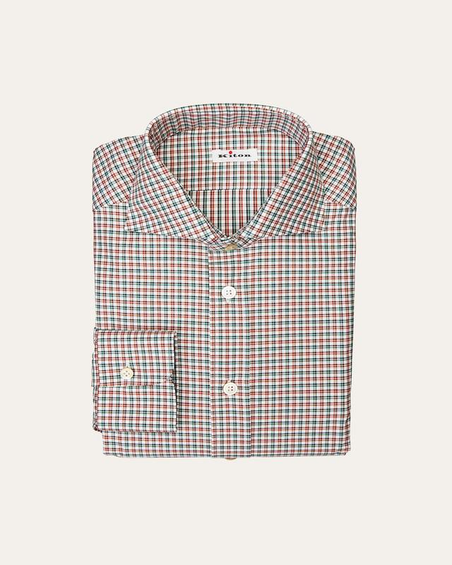 Mens Plaid Dress Shirt Product Image