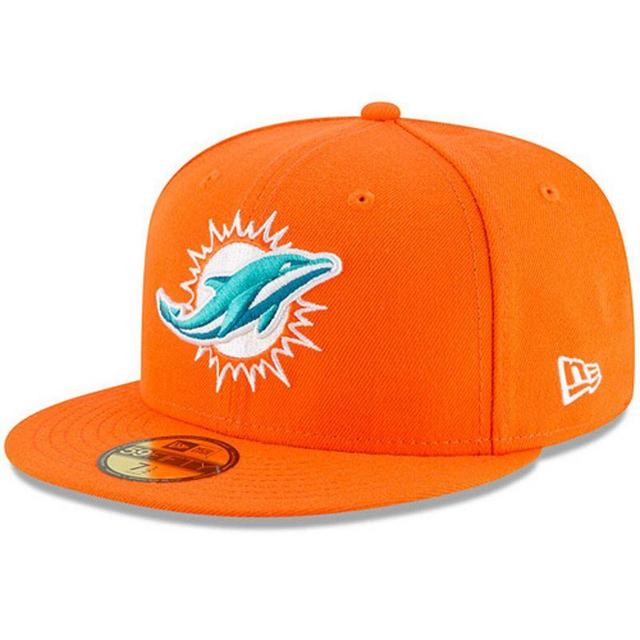 Mens New Era Miami Dolphins Omaha 59FIFTY Hat Product Image