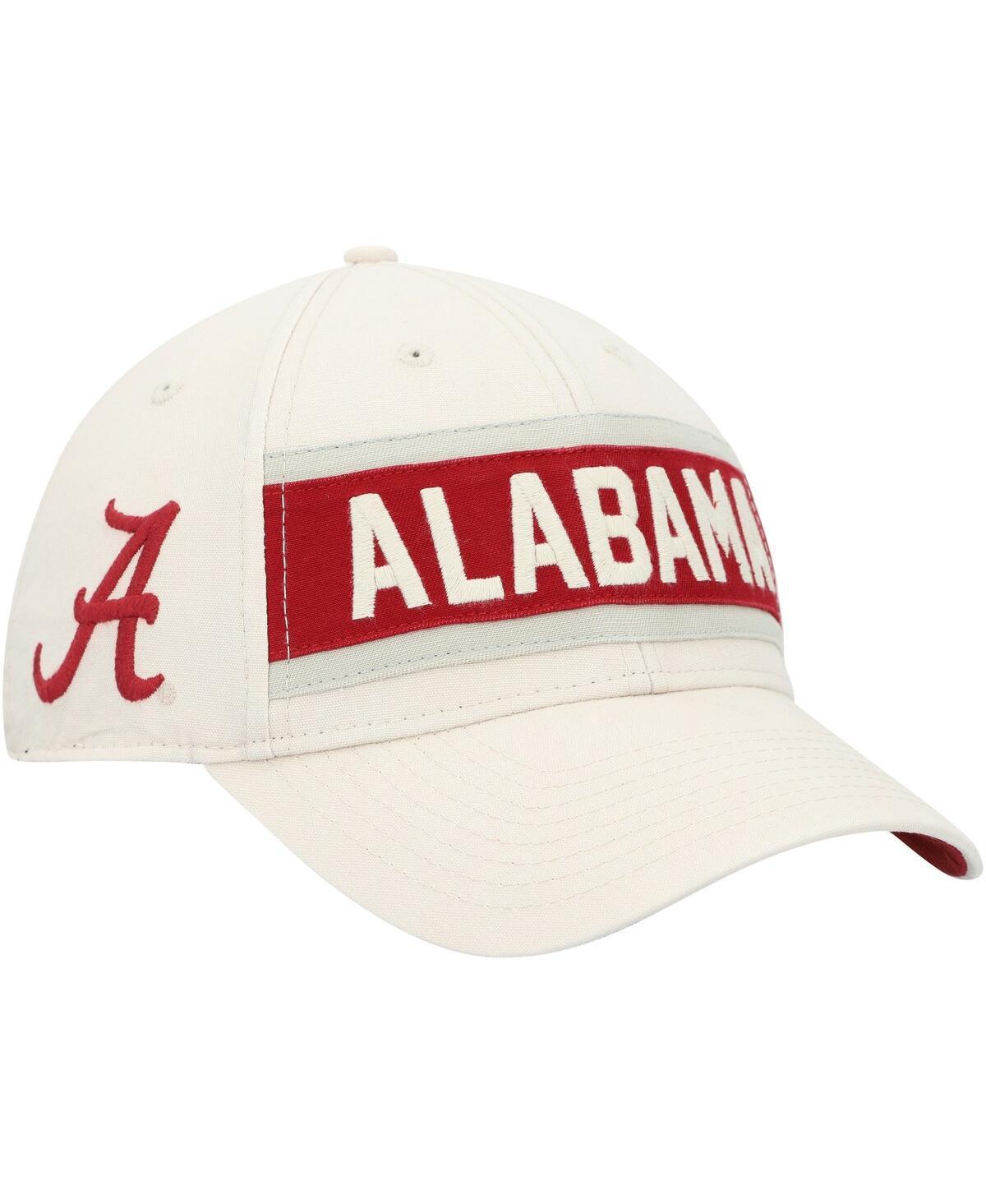 Mens 47 Brand Cream Alabama Crimson Tide Crossroad Mvp Adjustable Hat Product Image