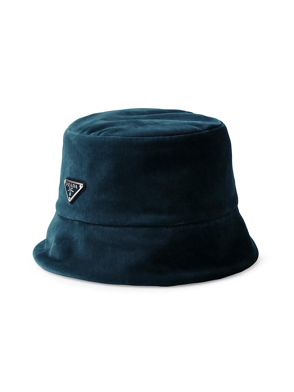 Womens Velvet Bucket Hat Product Image