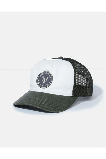 AE Colorblock Twill Trucker Hat Men's Product Image