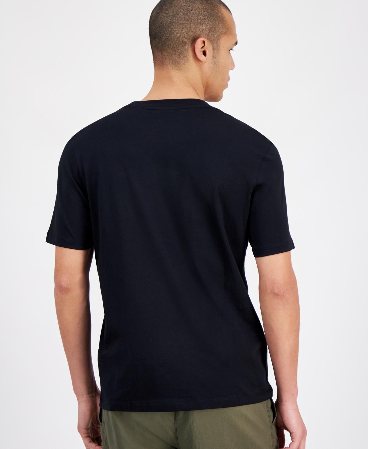 HUGO BOSS Hugo Deyladec T Shirt Black Product Image