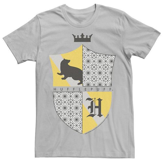 Mens Deathly Hallows 2 Hufflepuff Shield Tee Product Image