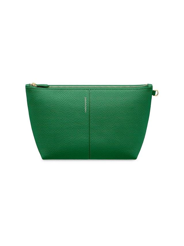 Womens Medium Leather Flaire Pouch Product Image