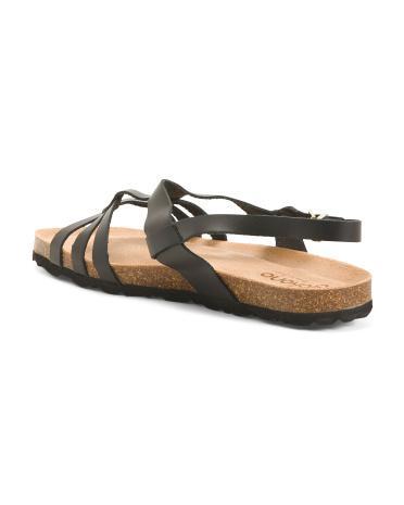 Leather Multi-band Sandals for Women product image