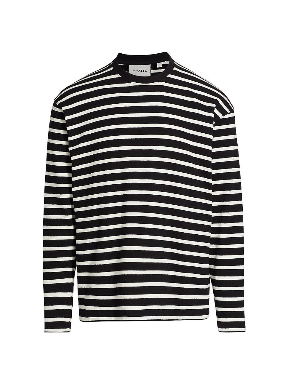 Mens Relaxed-Fit Striped T-Shirt Product Image