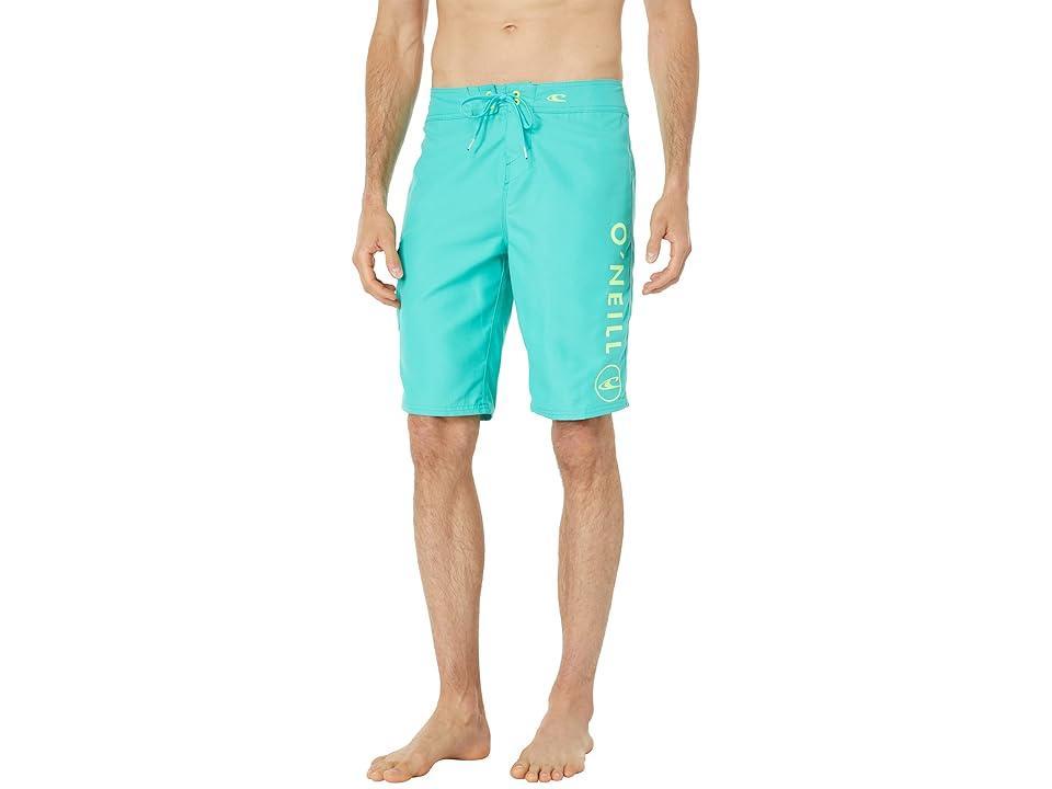 O'Neill Santa Cruz Solid 2.0 Boardshorts (Aqua) Men's Swimwear Product Image