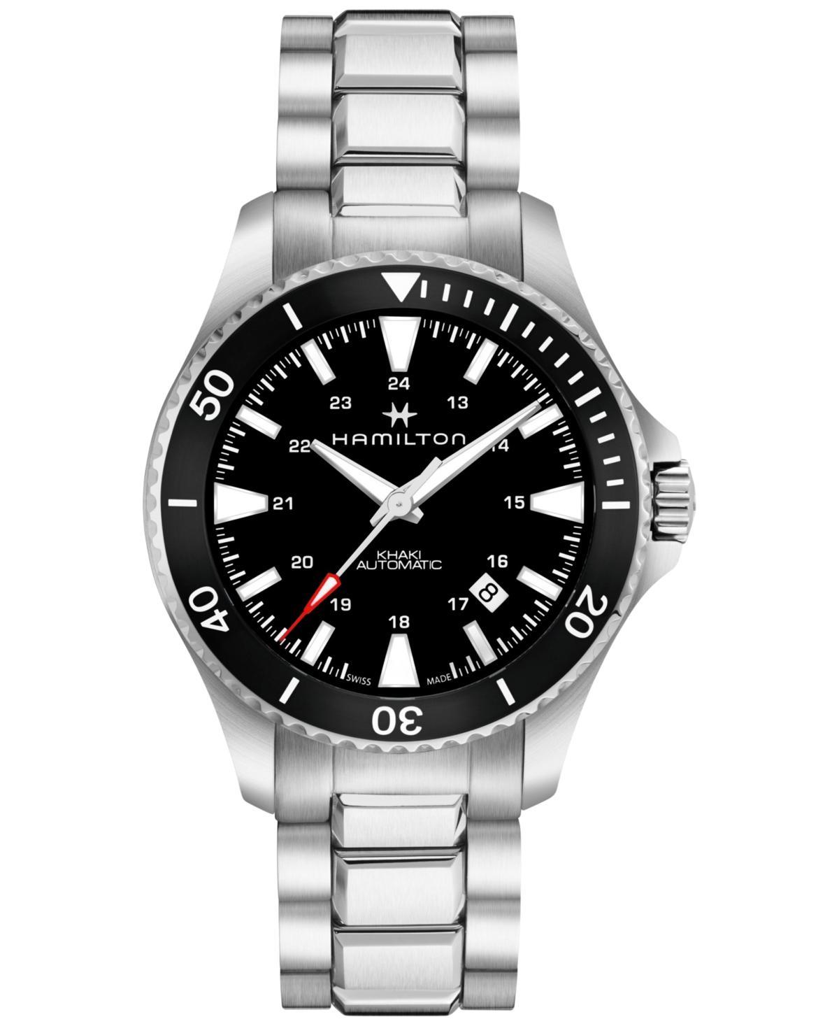 Hamilton Khaki Navy Scuba Automatic Stainless Steel Bracelet Watch Product Image