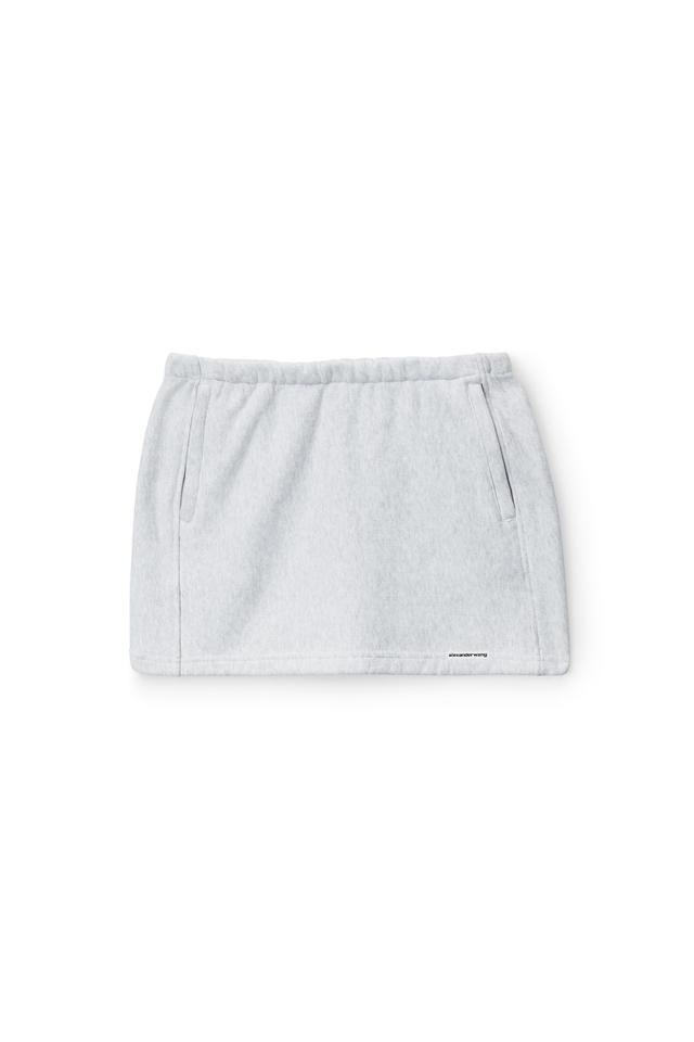 Mini Skirt In Classic Cotton Terry Product Image