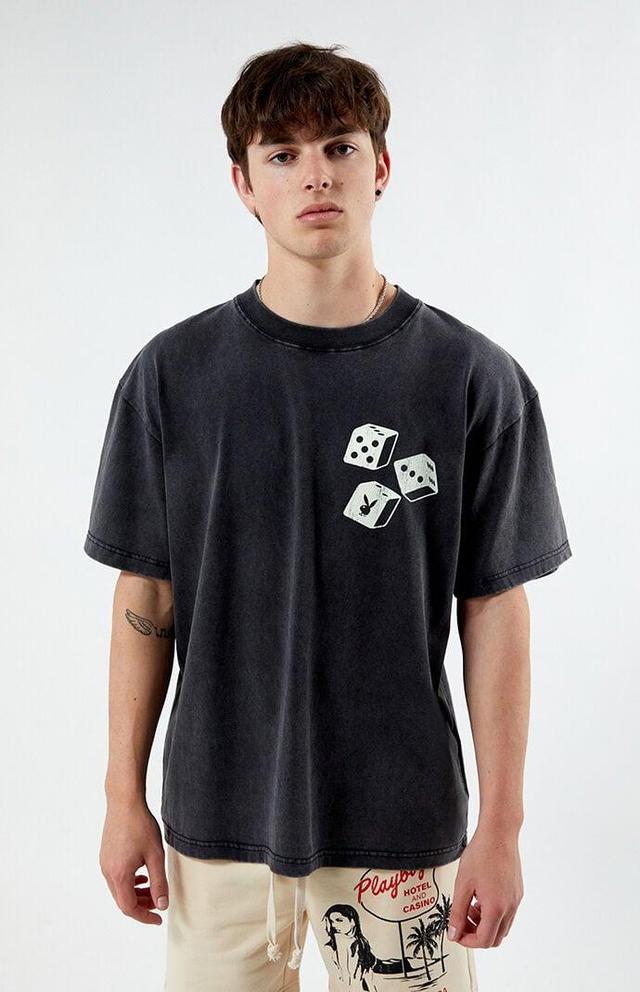 Playboy By PacSun Mens Dice Oversized T-Shirt Product Image