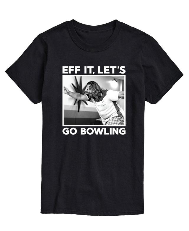 Mens The Big Lebowski Go Bowling T-shirt Product Image