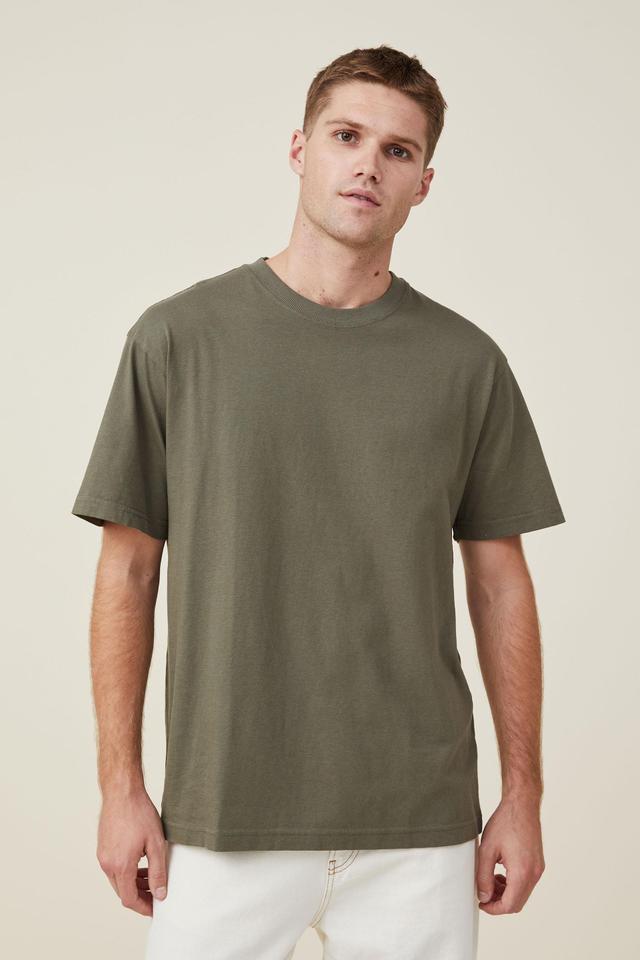 Cotton On Men - Organic Loose Fit T-Shirt - Military Product Image